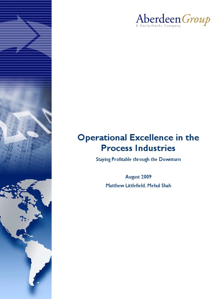Operational Excellence in The Process Industries | PDF | Business ...