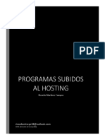 Programas Subidos Al Hosting