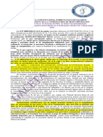 Derecho Al Trabajo y La Inmovilidad Laboral de Las Personas Con Discapacidad y de Aquellas Que Tengan a Las Mismas Bajo Su Dependencia. 134.18