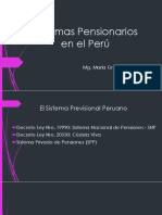 1.3. Sistemas Pensionarios en El Perú