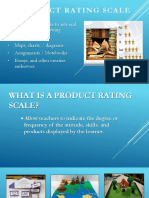 4. Product Rating Scale - Pierce