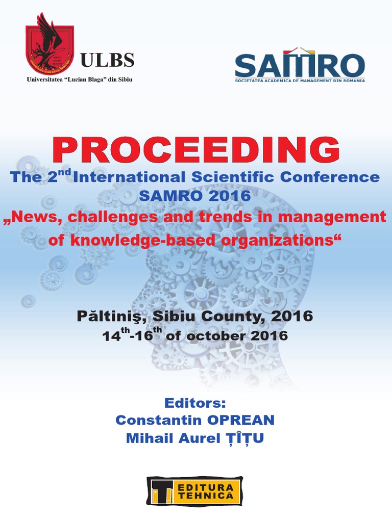 Proceeding Samro Sibiu Software As A Service Cloud Computing