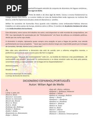 Diccionario Palabras Portugues Pdf Pdf