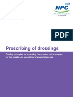 Prescribing of Dressings PDF