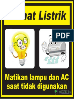 Stiker Hemat Listrik