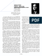 By Lawrence Miles Manager, Value Analysis General Lect Ic Company Schenectady, New York FRANK BUESE, Chairman Kearney Company Chicago, L Llinois