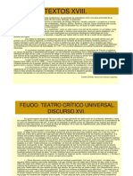 Textos Xviii