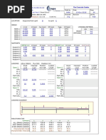 Spreadsheets To BS 8110: L (M) H (MM) BW (MM) HF (MM) Type BF (MM)