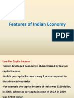 Features of Indian Economy