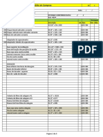 Pedido de Compra DMFS 1250 - Lista Completa