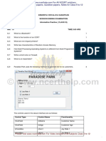 In For Matics Practices Question Paper 2011