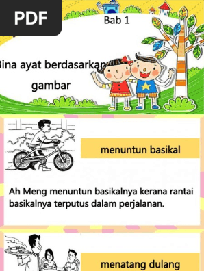 Bina Ayat Berdasarkan Gambar Bab 1 Pdf