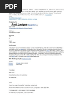 Download Avril Lavigne Was Born in Belleville by cikgu_shinchan SN39560858 doc pdf