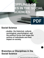 Branches of Social Science