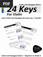 Download 24 Keys - Scales and Arpeggios for Violin Book 1 - Preview by Moran_Education SN39561049 doc pdf