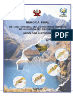 Estudio Hidrologico Chillon PDF
