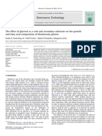 00201 the Effect of Glycerol on the Growth of Rhodotorula Glutinis