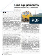 Frota manutenção ferroviária Brasil