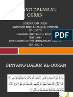 BINTANG DI AL-QURAN