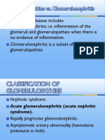 Glomerulonephritis vs Glomerulopathies
