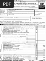The 2017 990 Form For The Charles Martel Society