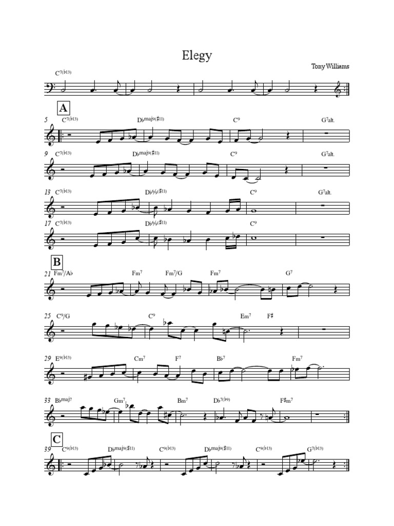 Elegy | PDF
