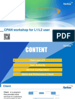 CPAN Workshop For L1/L2 User