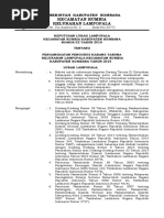 Contoh SK Karta Kelurahan