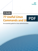 77 Useful Linux Commands and Utilities: An Essential Guide For Linux Administrators