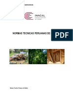 Normas Tecnicas Peruanas de Madera PDF