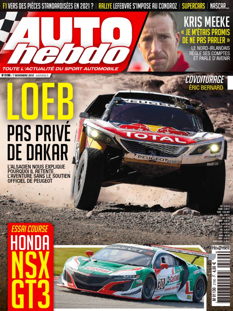 Auto Hebdo 2190 | PDF | Compétition automobile | Banques