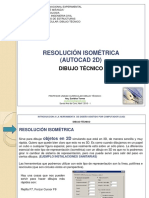 Autocad Resolucion Isometrica