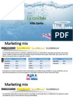 El crecimiento del mercado de aguas saborizadas y la estrategia de marketing de Villa Santa