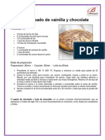 Pan Marmoleado de Vainilla y Chocolate 