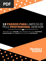 13 Passos Para Limpeza de Pele Profissional Sem Dor