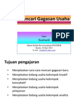 2012 Kuliah Ke 4 Mencari Gagasan Usaha Email