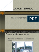 Balance Termico