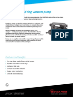 SHR2400 Liquid Ring Pump Datasheet - SHR2400895