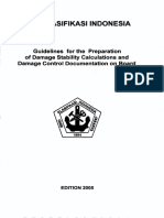 (Vol 1), 2005 Guidelines For The Preparation Damage Stability Calculation and Damage Control Docume PDF