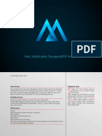 CV Portofolio Desain