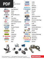 MotionUSA Line Card