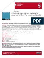 Comunita Dialettofone Italiane in America Latina (2)
