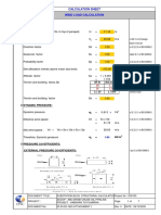 1 Design Data:: Calculation Sheet Wind Load Calculation