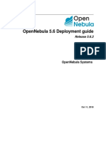 Opennebula 5.6 Deployment Guide: Release 5.6.2