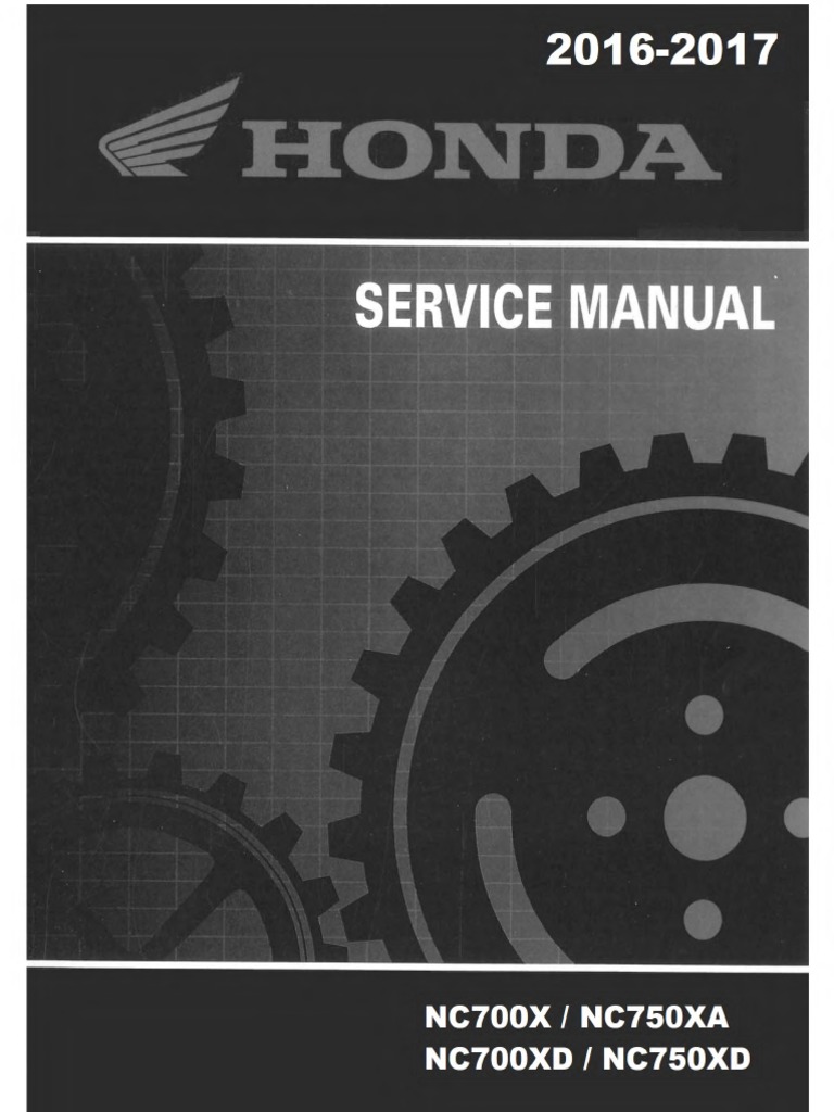 Honda Service Manual Cb1