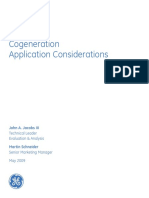 Cogeneration Application Considerations - GE