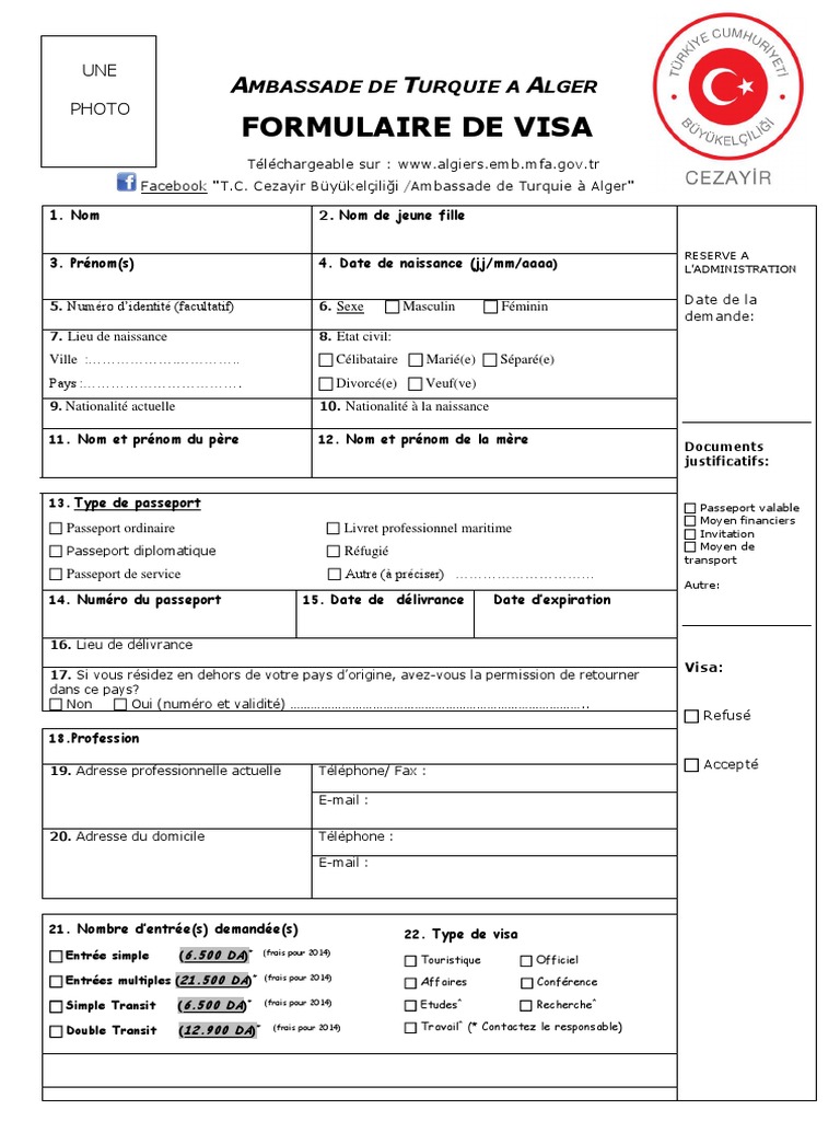 Visa transit turquie