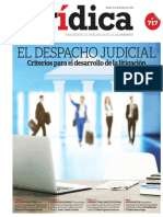 EL DESPACHO JUDICIAL: Criterios para El Desarrollo de La Legitimación