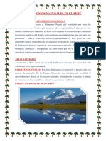 Patrimonios Naturales en El Perú