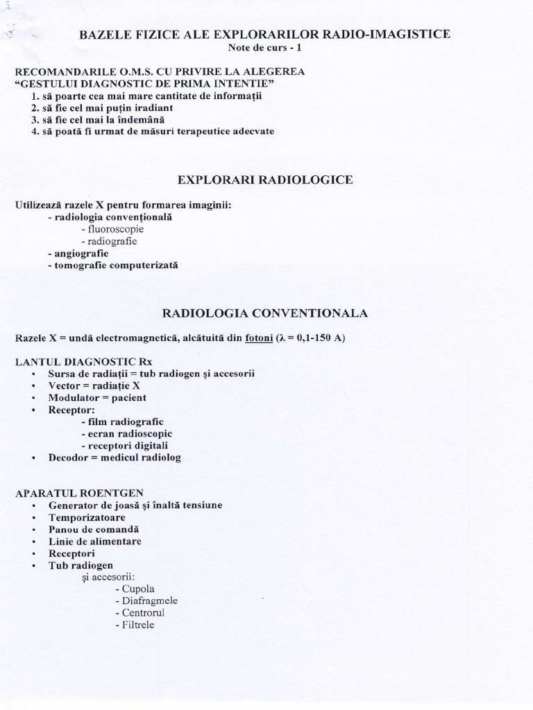 Radiologie PDF